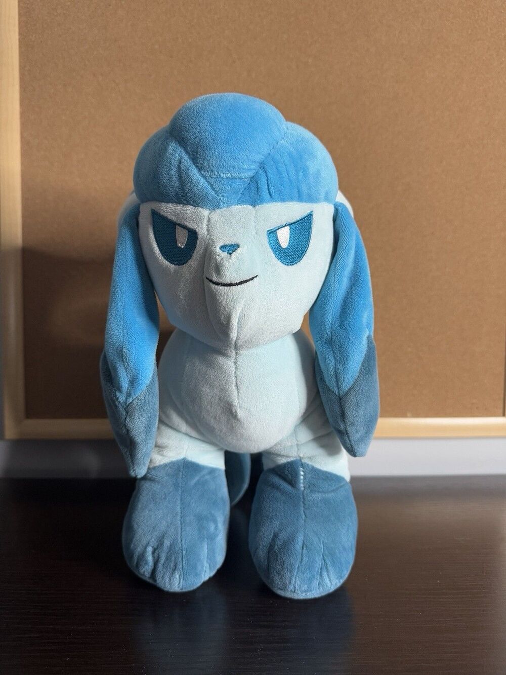 Build a Bear Workshop Pokemon Glaceon Stuffed Animal Plush Toy No Sound BAB